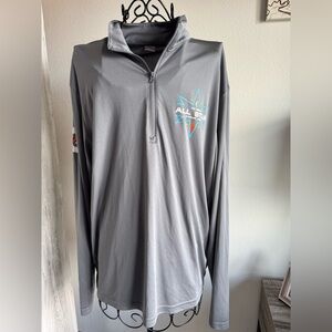 Sport-Tek Gray Quarter-Zip Pullover